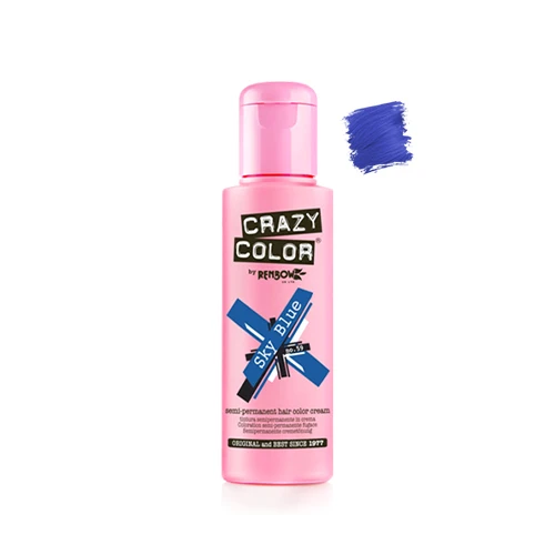 Crazy Color N°59 Sky Blue 100ml 1 Crazy Color N°59 Sky Blue 100ml