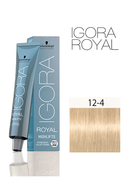 Igora Royal N° 12,4 60ml Blond 1 Igora Royal N° 12,4 60ml Blond