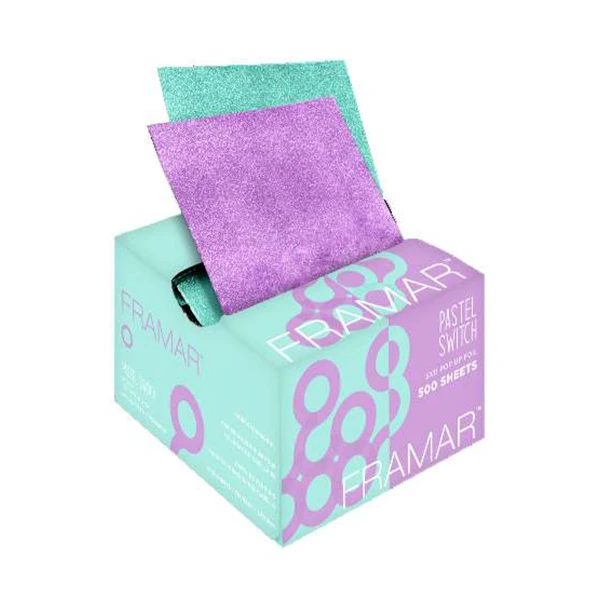 Papier Aluminium Framar Pastel Feuille à Feuille X500 1 Papier Aluminium Framar Pastel Feuille à Feuille X500