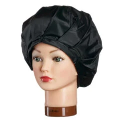 Bonnet Permanente Plastique Noir Velcro