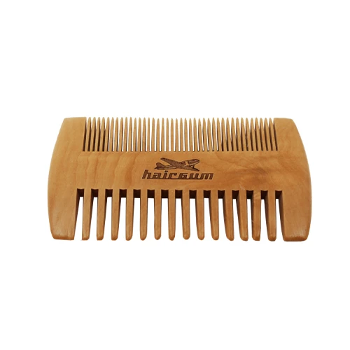 Peigne Bois Double Dents Serrées Hairgum 1 Peigne Bois Double Dents Serrées Hairgum