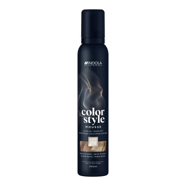 Mousse Colorante Coiffante Beige Perlé Indola Schwarzkopf 200ml 1 Mousse Colorante Coiffante Beige Perlé Indola Schwarzkopf 200ml