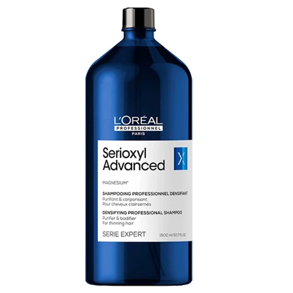Shampoing Densifiant Serioxyl Advanced Serie Expert L'Oréal Professionnel 1500ml 1 Shampoing Densifiant Serioxyl Advanced Serie Expert L'Oréal Professionnel 1500ml