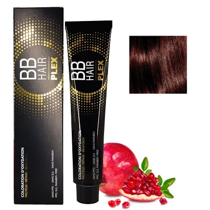 BB Hair Plex N°4.5 Châtain Acajou 100ml 1 BB Hair Plex N°4.5 Châtain Acajou 100ml