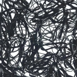 250 Élastiques Noirs Ø 35mm