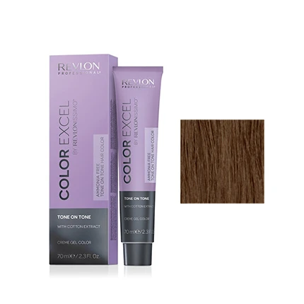 Color Excel Sans Ammoniaque By Revlonissimo N°5.34 Châtain Clair Doré Cuivré 1 Color Excel Sans Ammoniaque By Revlonissimo N°5.34 Châtain Clair Doré Cuivré